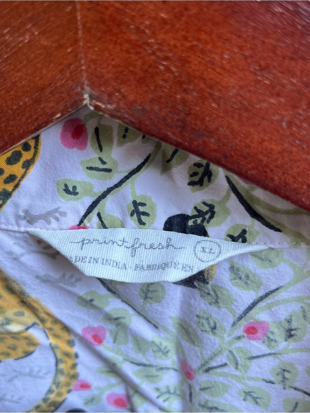 Printfresh Pink Leopard-Print Pajama Set Organic Cotton - Picture 2 of 7